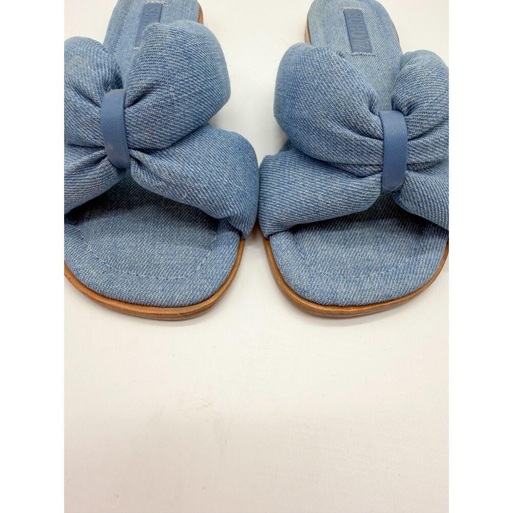 Schutz Fairy Casual Denim Sandal Size 6.5 B - Picture 4 of 9